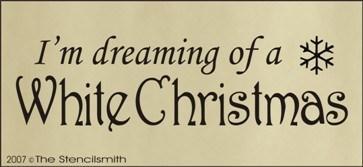 112 - I'm dreaming of a White Christmas - The Stencilsmith
