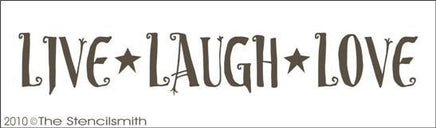 1156 - Live Laugh Love - The Stencilsmith