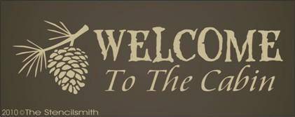 1173 - Welcome to the Cabin - The Stencilsmith