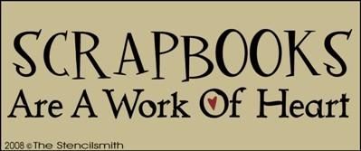 SCRAPBOOKS Are A Work Of Heart - The Stencilsmith