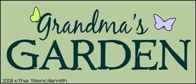 Grandma's Garden - The Stencilsmith