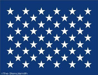 1182 - American Flag Stars - The Stencilsmith