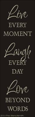 1199 - Live Laugh Love - The Stencilsmith
