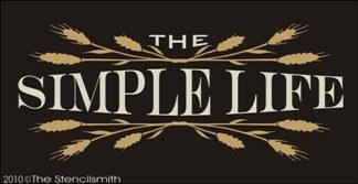 1235 - The Simple Life - The Stencilsmith