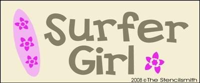 Surfer Girl - The Stencilsmith