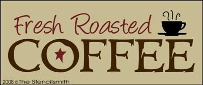 Fresh Roasted Coffee - The Stencilsmith
