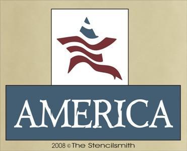 125 - America - block set - The Stencilsmith
