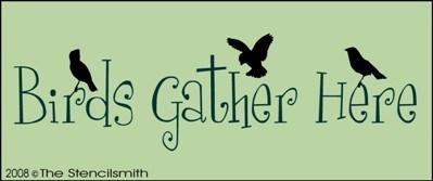 Birds Gather Here - The Stencilsmith