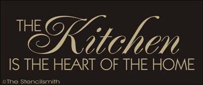1279 - The Kitchen is the heart of the home - The Stencilsmith