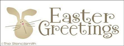 1291 - Easter Greetings - The Stencilsmith