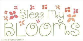 1294 - Bless My Blooms - The Stencilsmith