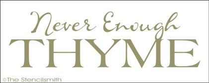 1295 - Never Enough Thyme - The Stencilsmith