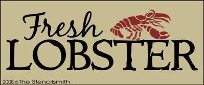 Fresh Lobster - The Stencilsmith