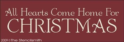 132 - All Hearts Come Home For Christmas - The Stencilsmith
