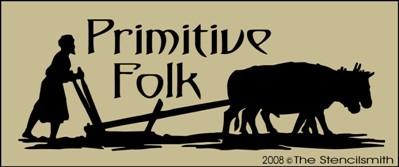 Primitive Folk - The Stencilsmith