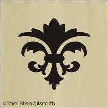 1352 - Fleur de lis - The Stencilsmith