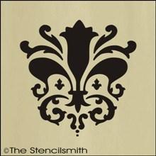 1354 - Fleur de lis - The Stencilsmith