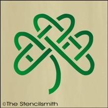 1355 - Celtic Clover Knot - The Stencilsmith
