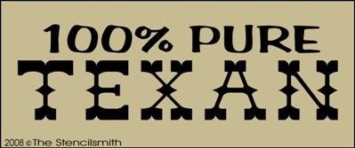 100% Pure TEXAN - The Stencilsmith