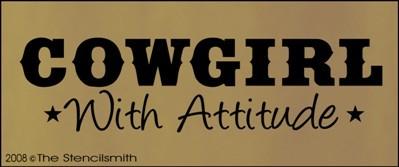 Cowgirl With Attitude - The Stencilsmith