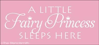 1380 - A little Fairy Princess sleeps here - The Stencilsmith