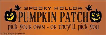 1403 - Spooky Hollow Pumpkin Patch - The Stencilsmith