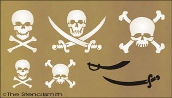 1409 - Skulls & Swords - The Stencilsmith