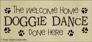 1474 - The Welcome Home Doggie Dance - The Stencilsmith