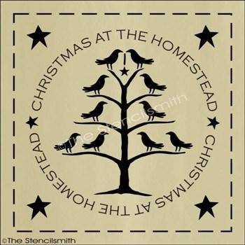 1487 - Christmas at the Homestead - The Stencilsmith