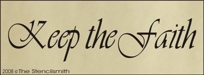 Keep the Faith - The Stencilsmith