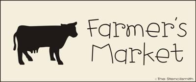 Farmer's Market (cow) - The Stencilsmith