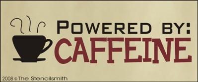 Powered By CAFFEINE - The Stencilsmith