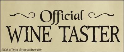 Official Wine Taster - The Stencilsmith