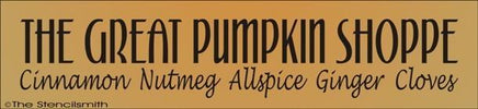 1541 - The Great Pumpkin Shoppe - The Stencilsmith