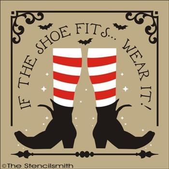 1557 - If the shoe fits... wear it! - The Stencilsmith