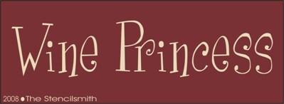 Wine Princess - The Stencilsmith