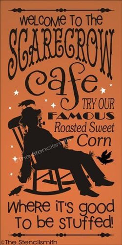 1563 - Scarecrow Cafe - The Stencilsmith