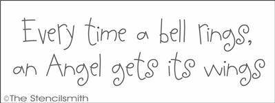 1565 - Every time a bell rings, an angel gets its wings - The Stencilsmith