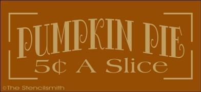 1572 - Pumpkin Pie 5c a slice - The Stencilsmith