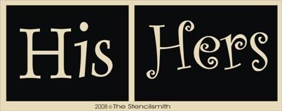 His & Hers - The Stencilsmith