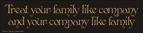 1658 - Treat your family like company and ... - The Stencilsmith