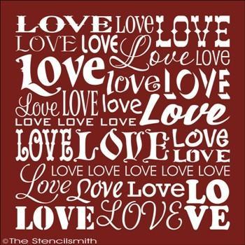 1668 - LOVE - The Stencilsmith