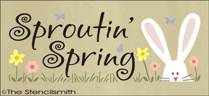 1698 - Sproutin' Spring - The Stencilsmith