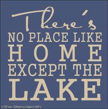 1718 - There's no place like home  LAKE - The Stencilsmith