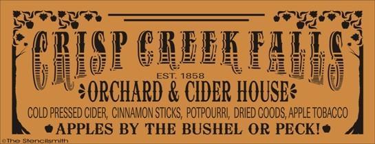 1740 - Crisp Creek Falls - The Stencilsmith