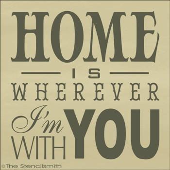 1772 - HOME is wherever I'm with you - The Stencilsmith