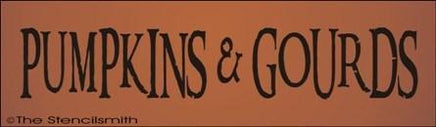 1811 - Pumpkins & Gourds - The Stencilsmith