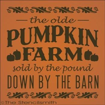 1812 - The olde Pumpkin Farm - The Stencilsmith