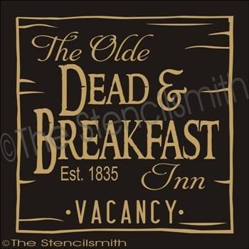 1830 - Dead & Breakfast - The Stencilsmith