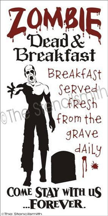 1836 - ZOMBIE Dead & Breakfast - The Stencilsmith